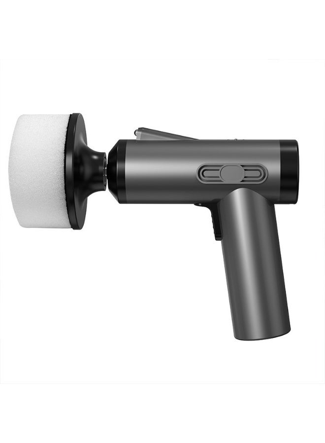 عام **آلة تلميع وشمع السيارات - شحن عبر USB، رؤوس قابلة للتبديل متعددة، ملمع سيارات يدوي محمول لشمع وتنظيف جسم السيارة** - Image 1